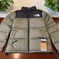 The North Face Mosaic Green Down Jacket The North Face Mosaic Green Down Jacket