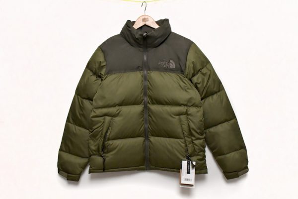 The North Face Grass Green Down Jacket The North Face Grass Green Down Jacket