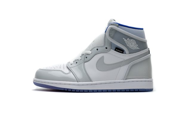 LJR Batch Air Jordan 1 Retro High Zoom White Racer Blue CK6637-104 LJR Batch Air Jordan 1 Retro High Zoom White Racer Blue CK6637-104