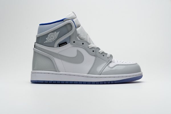 1AB50A3EBEB16 LJR Batch Air Jordan 1 Retro High Zoom White Racer Blue CK6637-104