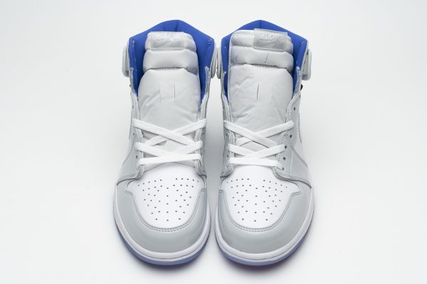 1AB50A418681C LJR Batch Air Jordan 1 Retro High Zoom White Racer Blue CK6637-104