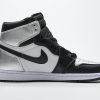 1AB50A6B66C17 LJR Batch Air Jordan 1 Retro High Silver Toe (W) CD0461-001