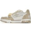 PK God Batch LOUIS VUITTON Trainer Beige Cloth Cover GO0220 PK God Batch LOUIS VUITTON Trainer Beige Cloth Cover GO0220