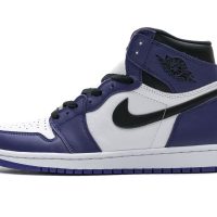 LJR Batch Air Jordan 1 Retro High Court Purple White 555088-500