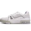 PK God Batch LOUIS VUITTON Trainer White Litchi Pattern FD0221 PK God Batch LOUIS VUITTON Trainer White Litchi Pattern FD0221