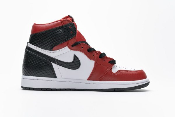 1AB50EC021715 LJR Batch Air Jordan 1 Retro High Satin Snake Chicago (W) CD0461-601