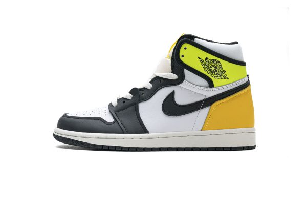 LJR Batch Air Jordan 1 Retro High White Black Volt University Gold 555088-118 LJR Batch Air Jordan 1 Retro High White Black Volt University Gold 555088-118