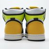 1AB512335F11B LJR Batch Air Jordan 1 Retro High White Black Volt University Gold 555088-118