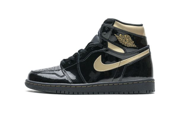 LJR Batch Air Jordan 1 Retro High Black Metallic Gold (2020) 555088-032