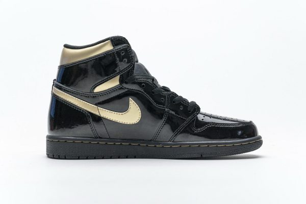 LJR Batch Air Jordan 1 Retro High Black Metallic Gold (2020) 555088-032