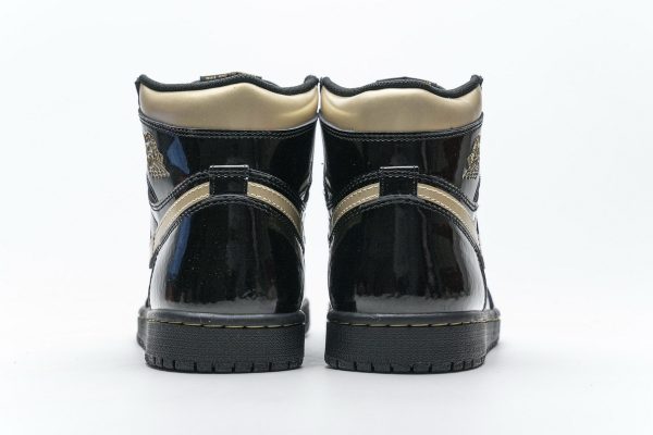 LJR Batch Air Jordan 1 Retro High Black Metallic Gold (2020) 555088-032