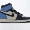 1AB51462C0919 LJR Batch Air Jordan 1 Retro High Obsidian UNC 555088-140