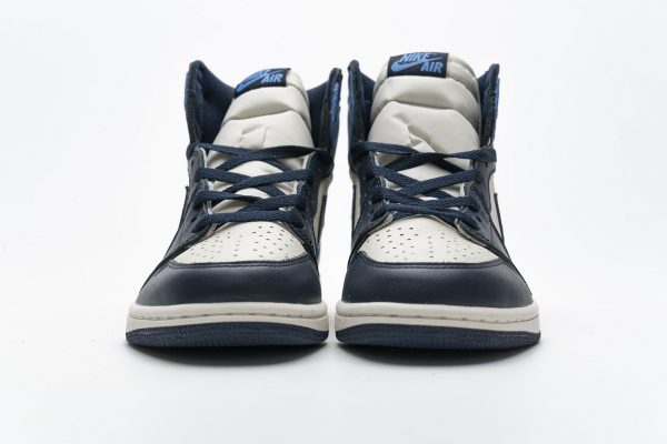 1AB5146560814 LJR Batch Air Jordan 1 Retro High Obsidian UNC 555088-140
