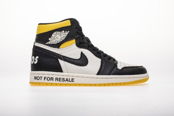 LJR Batch Air Jordan 1 Retro High "Not for Resale" Varsity Maize 861428-107