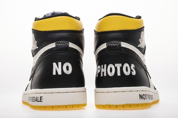 LJR Batch Air Jordan 1 Retro High "Not for Resale" Varsity Maize 861428-107