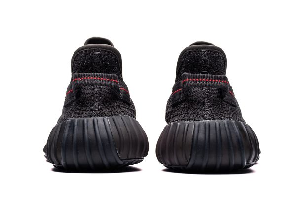 1AB519F2DDA1C PK God Batch adidas Yeezy Boost 350 V2 Static Black (Reflective) FU9007