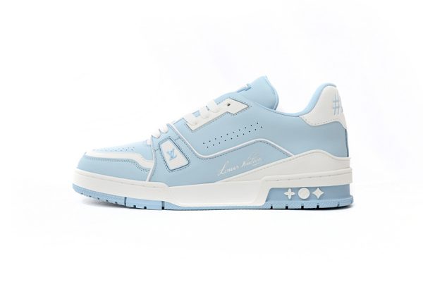 PK God Batch LOUIS VUITTON Trainer Baby Blue 1AAHSJ PK God Batch LOUIS VUITTON Trainer Baby Blue 1AAHSJ