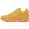 PK God Batch LOUIS VUITTON Trainer All Yellow Embossing 1AARG0 PK God Batch LOUIS VUITTON Trainer All Yellow Embossing 1AARG0