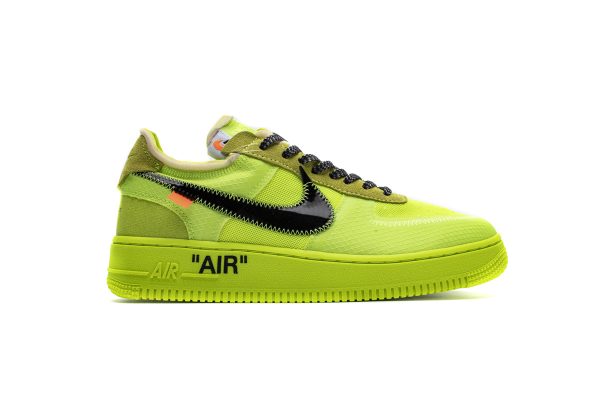 1AB527CD2F312 PK God Batch Nike Air Force 1 Low Off-White Volt AO4606-700