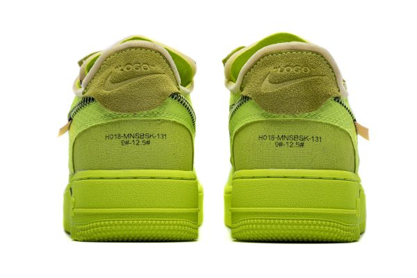 1AB527D09D019 PK God Batch Nike Air Force 1 Low Off-White Volt AO4606-700