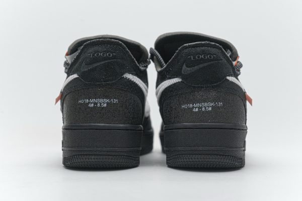 PK God Batch Nike Air Force 1 Low Off-White Black White AO4606-001