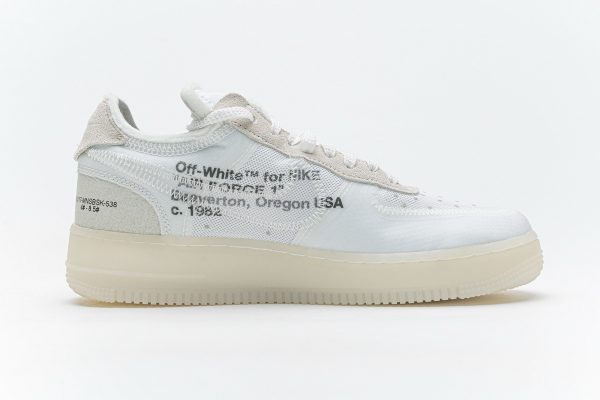1AB529CA34015 PK God Batch Nike Air Force 1 Low Off-White AO4606-100