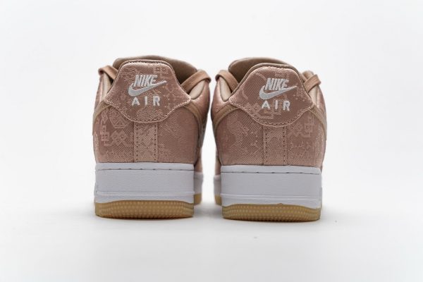 1AB52AB76821B PK God Batch Nike Air Force 1 Low Clot Rose Gold Silk (Regular Box) CJ5290-600
