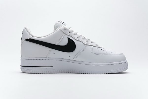 1AB52CB2FE117 LJR Batch Nike Air Force 1 Low White Black (2020) CJ0952-100