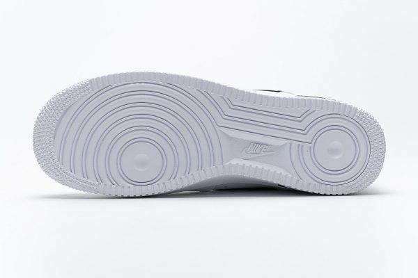 1AB52CBB09411 LJR Batch Nike Air Force 1 Low White Black (2020) CJ0952-100