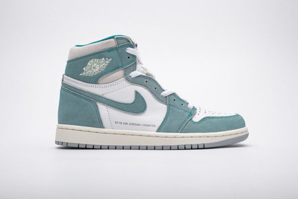 1AB5305ACD215 PK God Batch Air Jordan 1 Retro High Turbo Green 555088-311