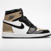 1AB530AA2EB14 PK God Batch Air Jordan 1 Retro High NRG Patent Gold Toe 861428-007