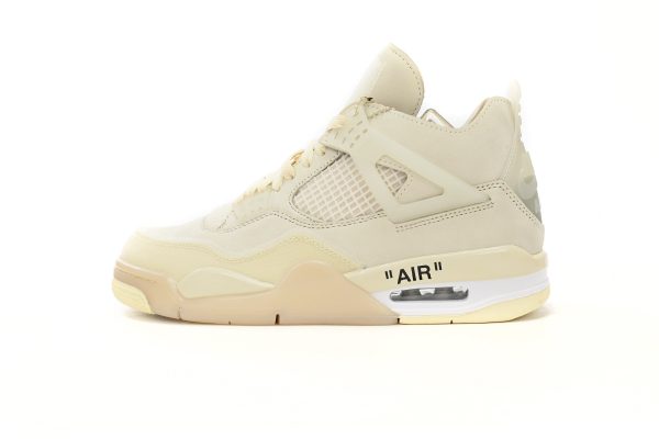 Special offer Batch OFF White x Air Jordan 4 Sail CV9388-100
