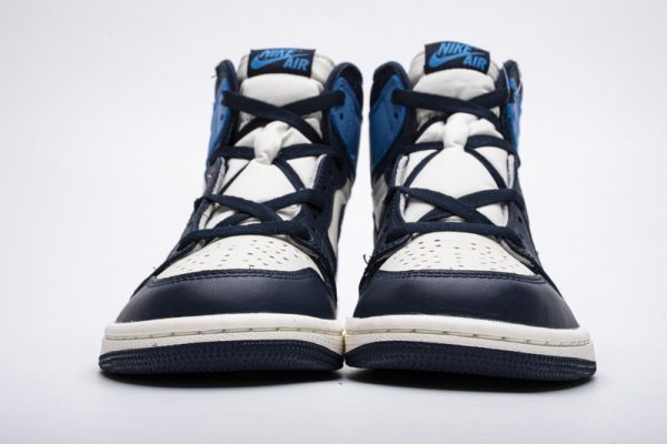 1AB531259BD1B PK God Batch Air Jordan 1 Retro High Obsidian UNC 555088-140