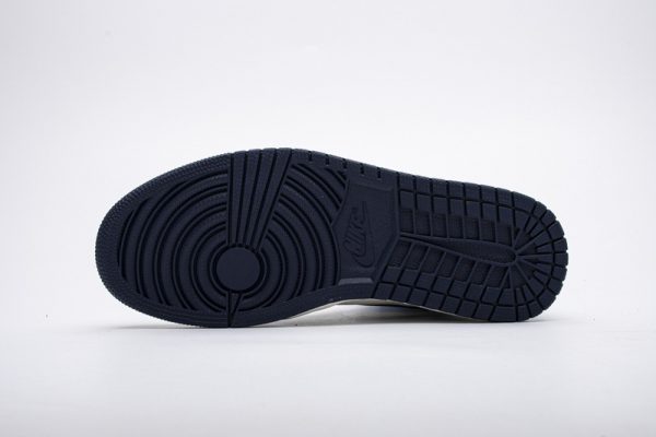 1AB531281F71A PK God Batch Air Jordan 1 Retro High Obsidian UNC 555088-140