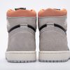 PK God Batch Air Jordan 1 Retro High Neutral Grey Hyper Crimson 555088-018
