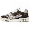 PK God Batch LOUIS VUITTON Trainer Brown 1AAST3