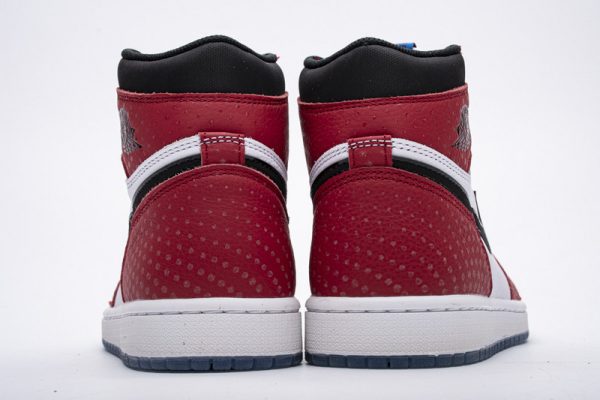 1AB5338B7B915 PK God Batch Air Jordan 1 Retro High Spider-Man Origin Story 555088-602