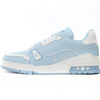 PK God Batch LOUIS VUITTON Trainer Baby Blue 1AAHSJ PK God Batch LOUIS VUITTON Trainer Baby Blue 1AAHSJ