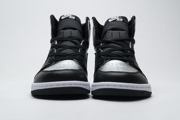 1AB5355556511 PK God Batch Air Jordan 1 Retro High Silver Toe (W) CD0461-001