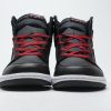 1AB5358BB831E PK God Batch Air Jordan 1 Retro High Black Satin Gym Red 555088-060