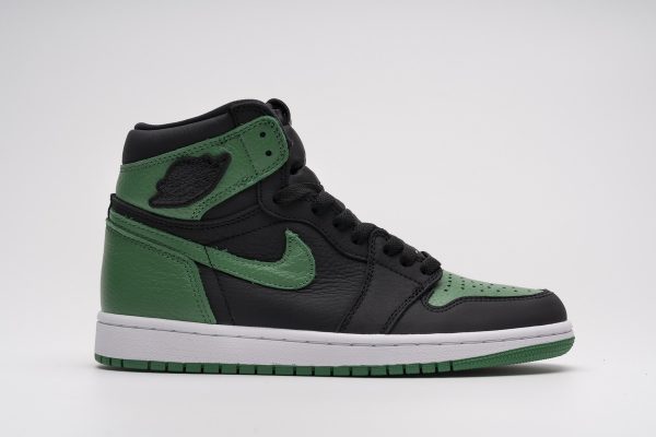 1AB535F9D1D14 PK God Batch Air Jordan 1 Retro High Pine Green Black 555088-030