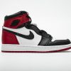 1AB5367F07013 PK God Batch Air Jordan 1 Retro High Satin Black Toe (W) CD0461-016