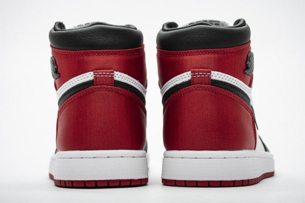 1AB53682EE419 PK God Batch Air Jordan 1 Retro High Satin Black Toe (W) CD0461-016