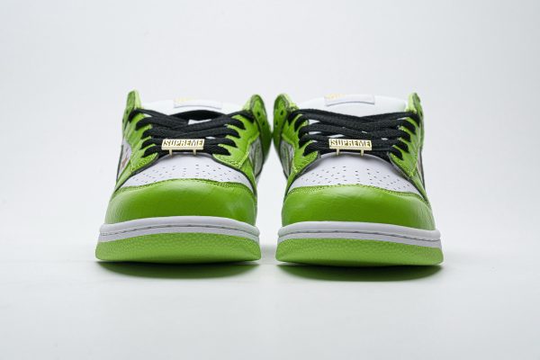 1AB538DD2DC1A LJR Batch Nike SB Dunk Low Supreme Stars Mean Green (2021) DH3228-101