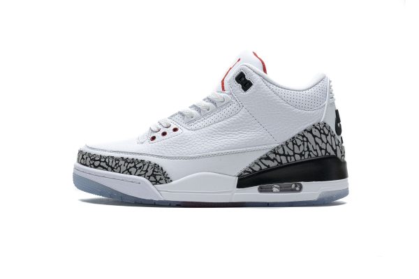 PK God Batch Air Jordan 3 Retro Free Throw Line White Cement 923096-101 PK God Batch Air Jordan 3 Retro Free Throw Line White Cement 923096-101