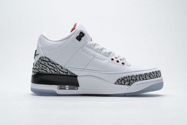 1AB53C93C7611 PK God Batch Air Jordan 3 Retro Free Throw Line White Cement 923096-101