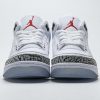 1AB53C959C319 PK God Batch Air Jordan 3 Retro Free Throw Line White Cement 923096-101