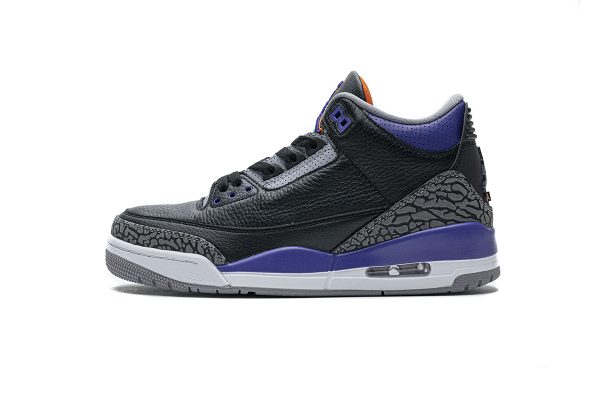 PK God Batch Air Jordan 3 Retro Black Court Purple CT8532-050 PK God Batch Air Jordan 3 Retro Black Court Purple CT8532-050
