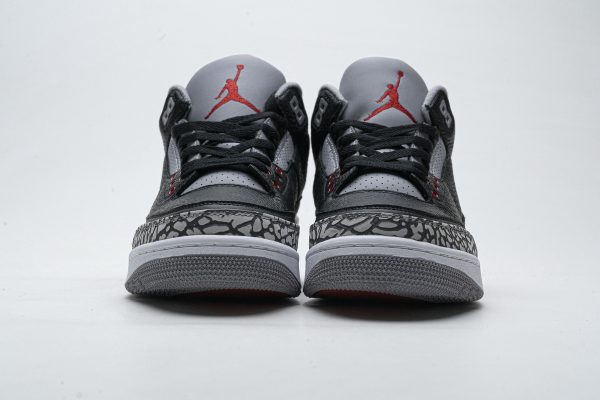 1AB53DF201B1A PK God Batch Air Jordan 3 Retro Black Cement 854262-001