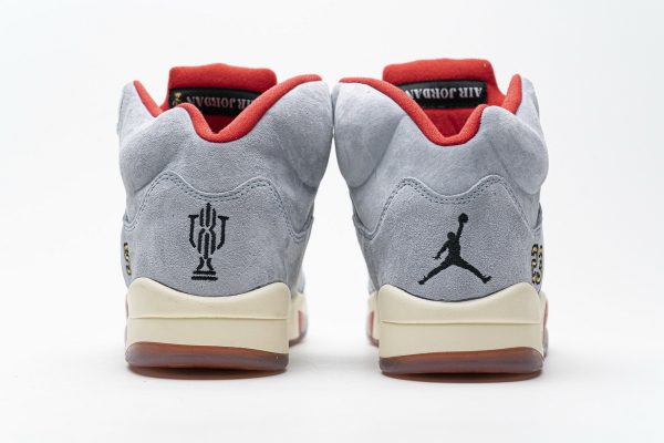 1AB541A250317 PK God Batch Air Jordan 5 Retro Trophy Room Ice Blue CI1899-400